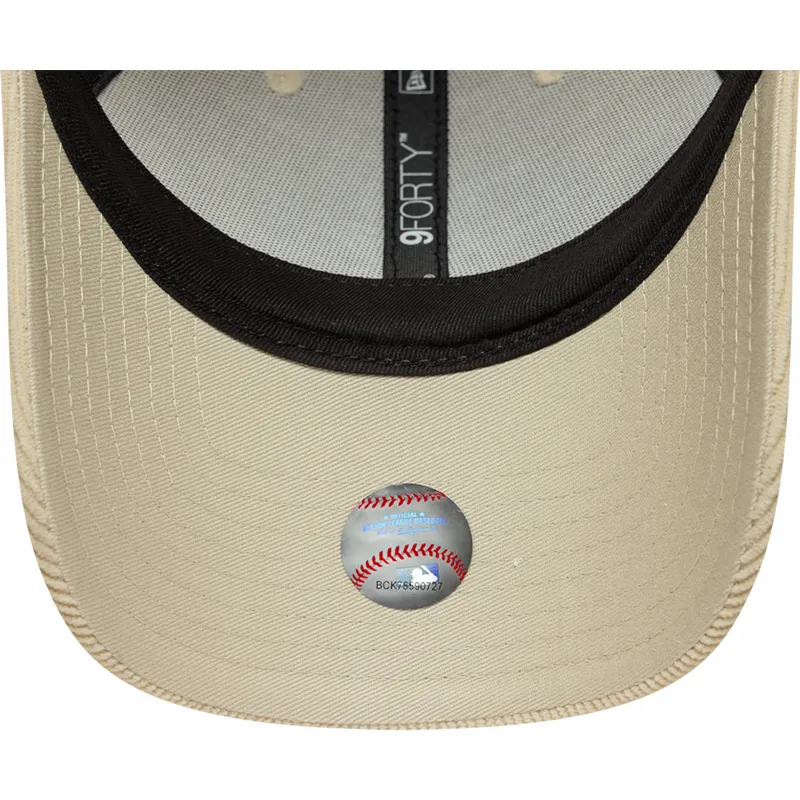 epci-curbata-bej-reglabila-9forty-soft-cord-de-new-york-mets-mlb-de-new-era