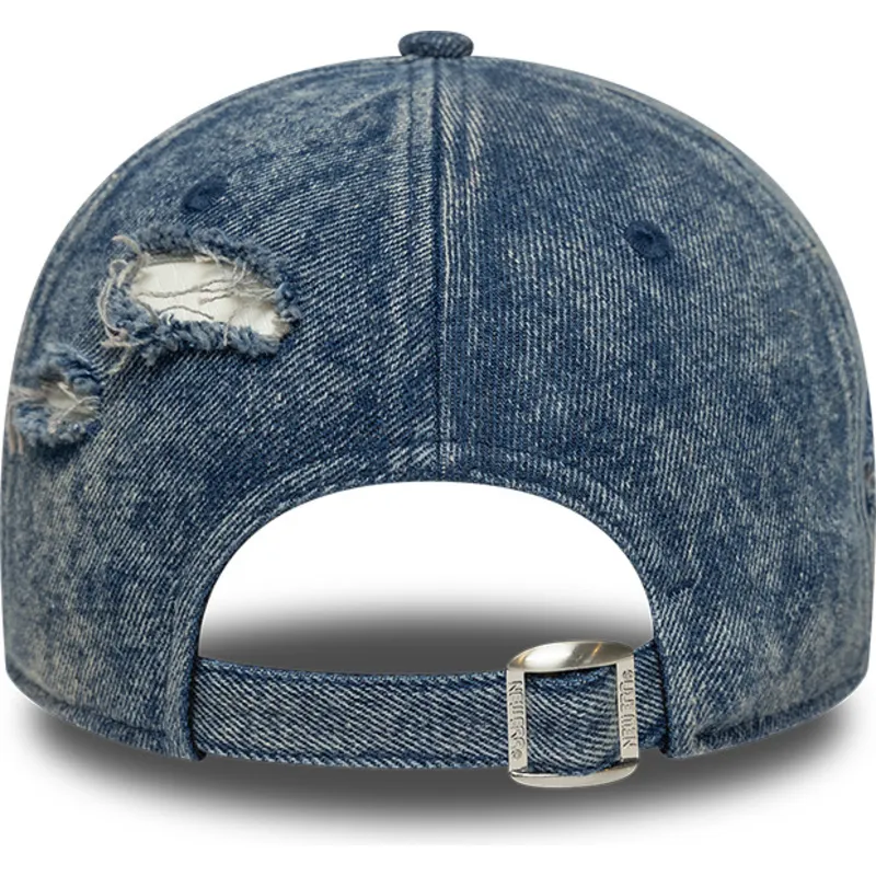 epci-curbata-albastru-reglabila-9forty-acid-wash-denim-de-los-angeles-dodgers-mlb-de-new-era
