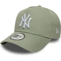 new-era-curved-brim-e-frame-league-essential-new-york-yankees-mlb-green-snapback-cap