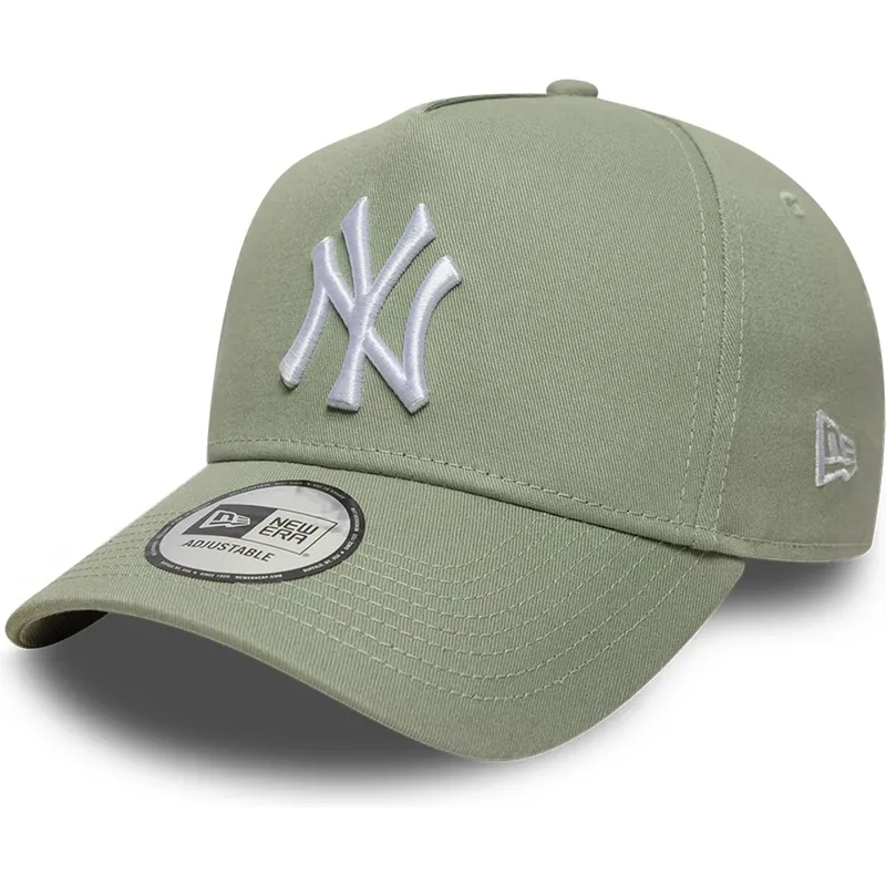 new-era-curved-brim-e-frame-league-essential-new-york-yankees-mlb-green-snapback-cap
