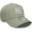 czapka-z-daszkiem-zielona-snapback-e-frame-league-essential-new-york-yankees-mlb-new-era