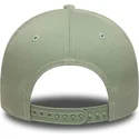 grune-gebogene-snapback-kappe-e-frame-league-essential-der-new-york-yankees-mlb-von-new-era