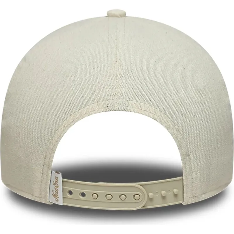 cap-curbata-beige-snapback-e-frame-de-new-era