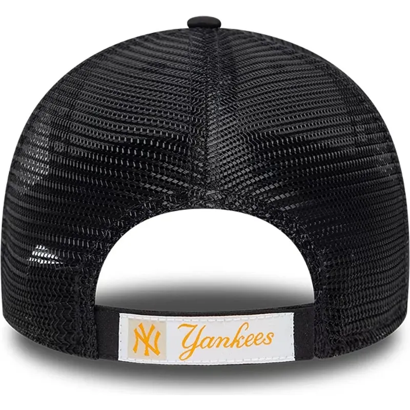 cappellino-trucker-blu-marino-regolabile-con-logo-arancione-9forty-homefield-midi-di-new-york-yankees-mlb-di-new-era