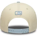epci-curbata-bej-snapback-9forty-m-crown-side-script-de-new-york-yankees-mlb-de-new-era