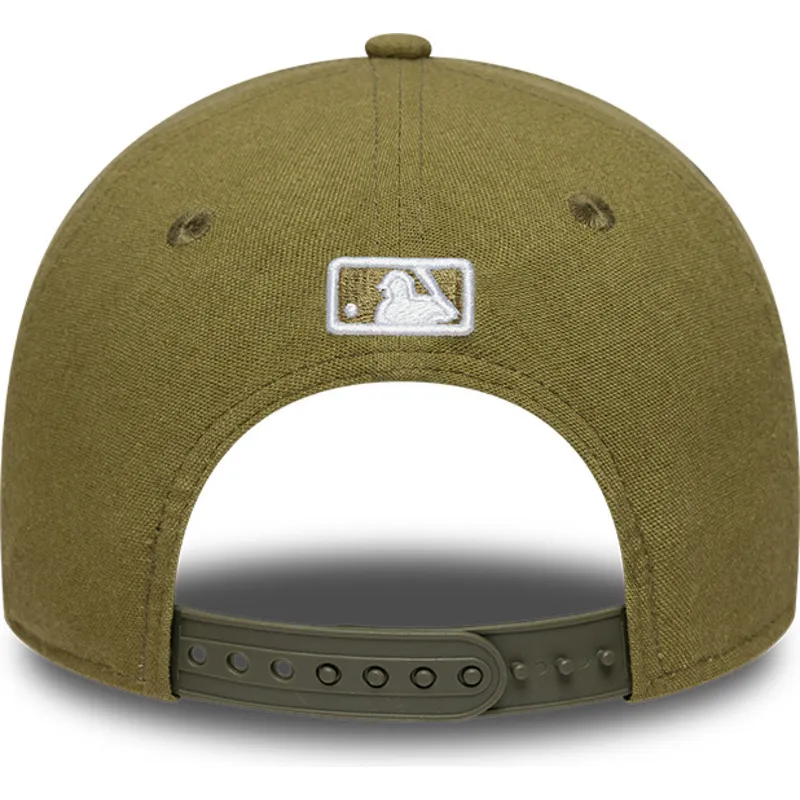 cap-curbata-green-snapback-9forty-m-crown-linen-de-los-angeles-dodgers-mlb-de-new-era