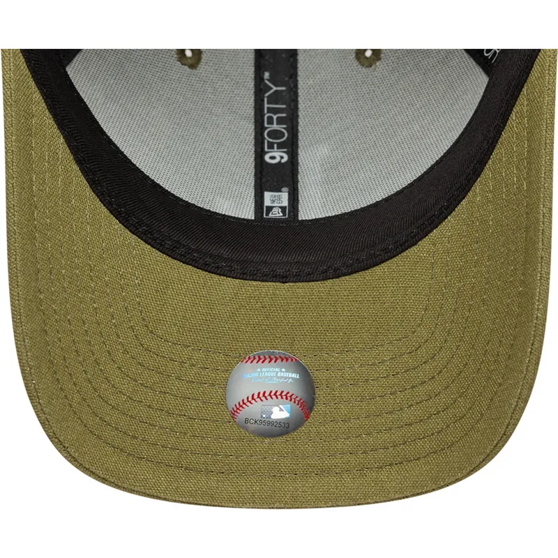 cap-curbata-green-snapback-9forty-m-crown-linen-de-los-angeles-dodgers-mlb-de-new-era