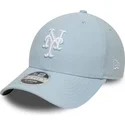 cap-curbata-blue-snapback-claro-9forty-m-crown-linen-de-new-york-mets-mlb-de-new-era
