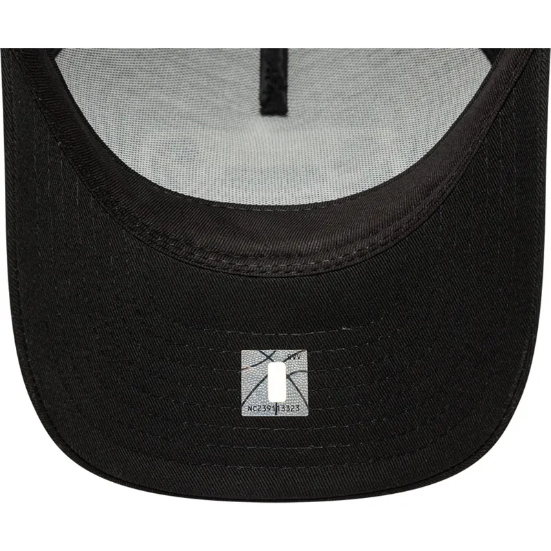 schwarze-trucker-kappe-9forty-m-crown-a-frame-chicago-bulls-nba-von-new-era