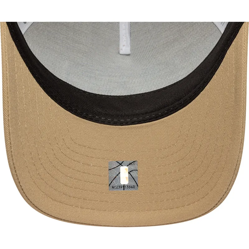 epci-curbata-bej-snapback-9forty-m-crown-a-frame-de-los-angeles-lakers-nba-de-new-era
