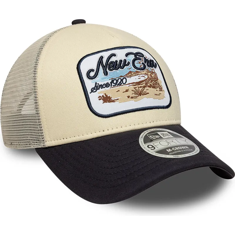 epci-curbata-bej-snapback-9forty-m-crown-a-frame-de-new-era