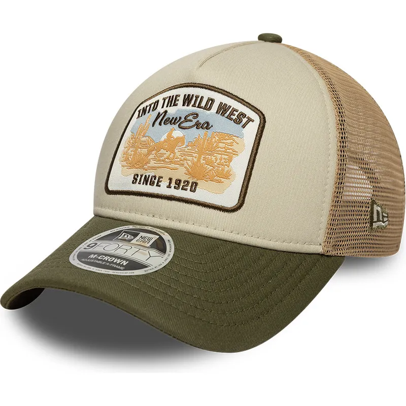 cap-curbata-beige-snapback-9forty-m-crown-de-new-era