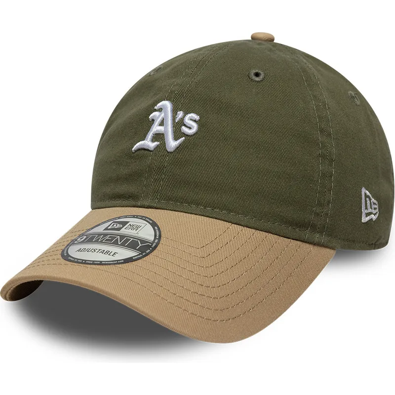 epci-curbata-papagal-reglabila-9twenty-mini-washed-contrast-de-oakland-athletics-mlb-de-new-era