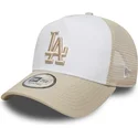 cap-curbata-beige-snapback-a-frame-league-essential-de-los-angeles-dodgers-mlb-de-new-era