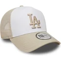 cap-curbata-beige-snapback-a-frame-league-essential-de-los-angeles-dodgers-mlb-de-new-era