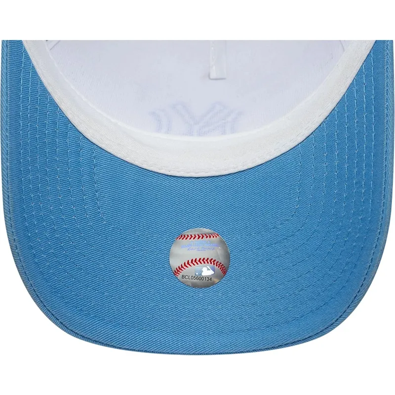 epci-curbata-albastru-snapback-a-frame-league-essential-de-new-york-yankees-mlb-de-new-era