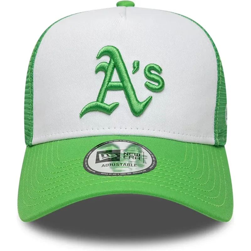 epci-curbata-verzior-snapback-a-frame-league-essential-de-oakland-athletics-mlb-de-new-era