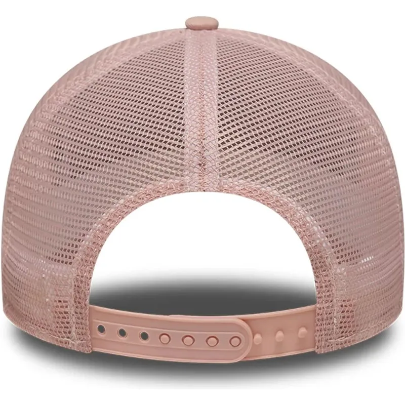 czapka-trucker-rozowa-z-rozowym-logo-a-frame-outline-new-york-yankees-mlb-new-era