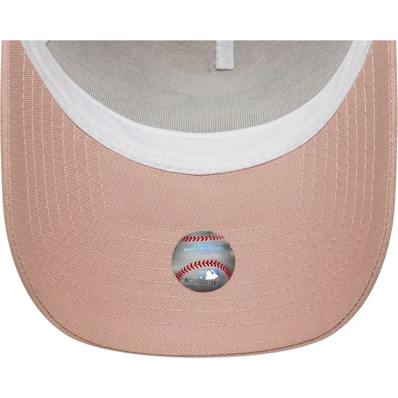 epci-curbata-roz-snapback-a-frame-outline-de-new-york-yankees-mlb-de-new-era