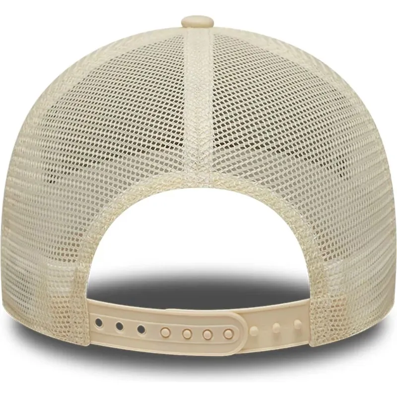 epci-curbata-bej-snapback-a-frame-outline-de-new-york-yankees-mlb-de-new-era