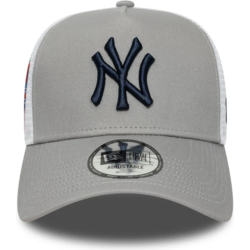 epci-curbata-gri-snapback-a-frame-side-patch-de-new-york-yankees-mlb-de-new-era