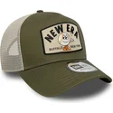 casquette-trucker-verte-a-frame-summer-patch-new-era