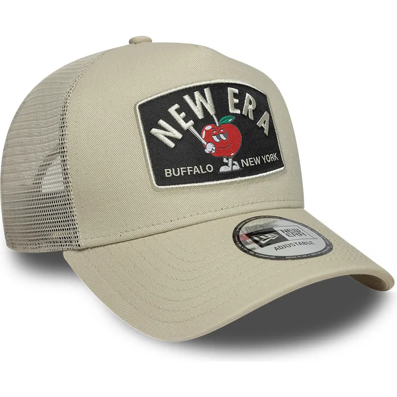 epci-curbata-bej-snapback-a-frame-summer-patch-de-new-era