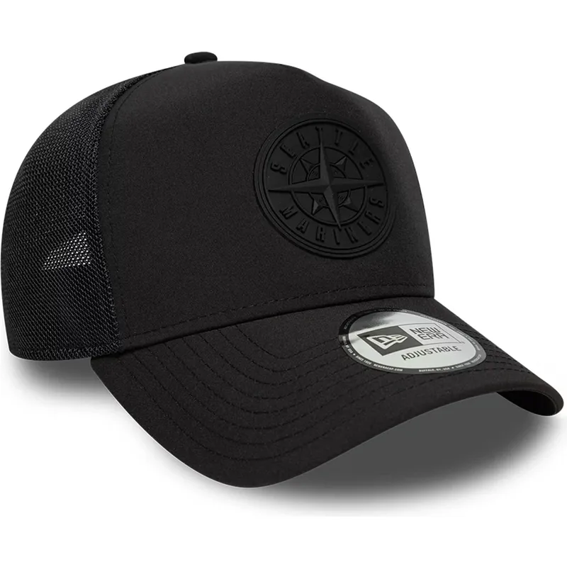 epci-curbata-negru-snapback-a-frame-sport-de-seattle-mariners-mlb-de-new-era