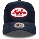 cap-curbata-navy-blue-snapback-a-frame-de-new-era