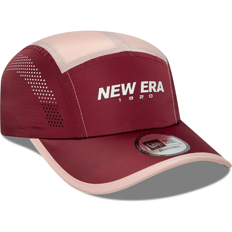 cap-curbata-5-panel-red-adjustable-strap-runner-de-new-era cap-curbata-5-panel-red-adjustable-strap-runner-de-new-era