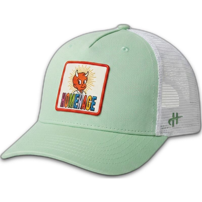trucker-cap-hellgrun-und-weiss-childhood-fun-the-trucker-von-homenage
