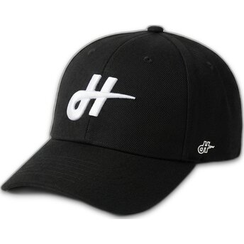 Schwarze verstellbare Curved Cap Merch Merchandising The 90s von Homenage