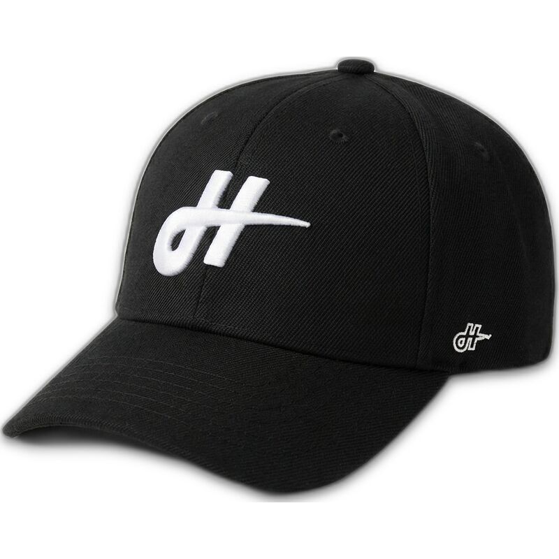 schwarze-verstellbare-curved-cap-merch-merchandising-the-90s-von-homenage