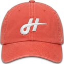 orangefarbene-verstellbare-curved-cap-merch-merchandising-the-90s-von-homenage