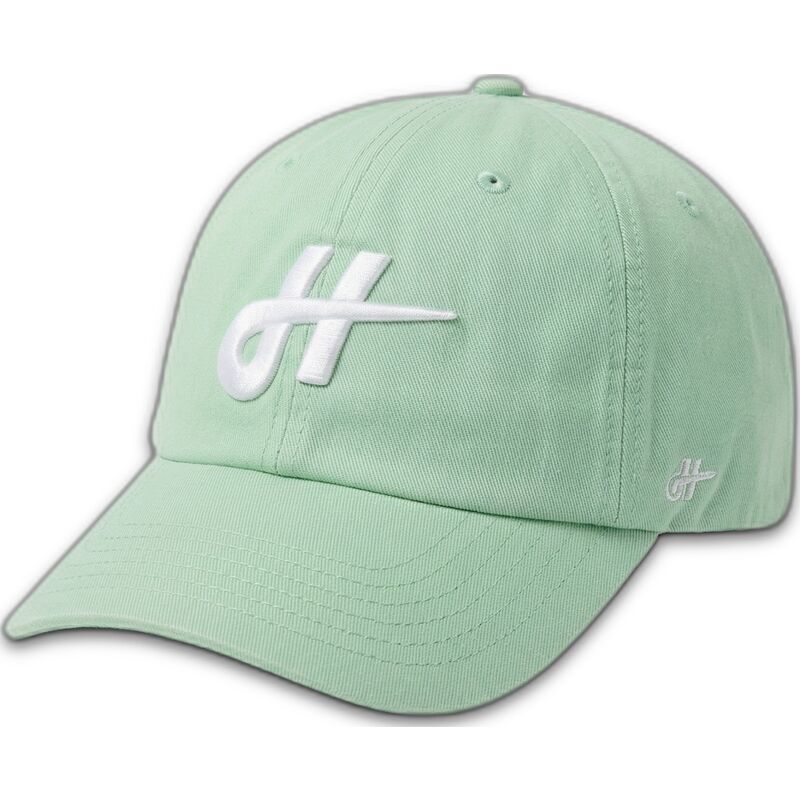 hellgrune-verstellbare-curved-cap-merch-merchandising-the-90s-von-homenage