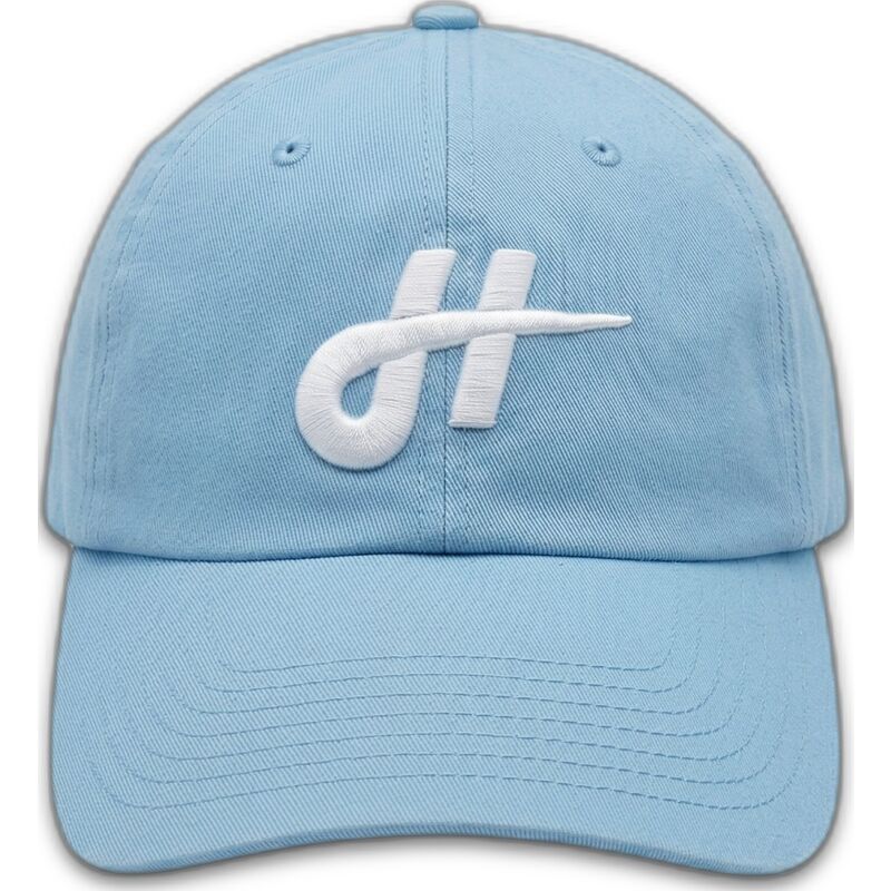 hellblaue-verstellbare-curved-cap-merch-merchandising-the-90s-von-homenage