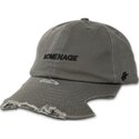 dunkelgraue-verstellbare-curved-cap-haute-merchandising-the-90s-von-homenage
