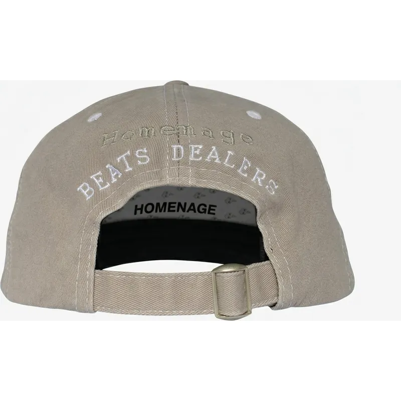 cappellino-curvo-grigio-regolabile-records-music-shapes-identity-the-90s-di-homenage