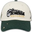 gebogene-verstellbare-kappe-khaki-und-grun-music-world-music-shapes-identity-the-90s-von-homenage