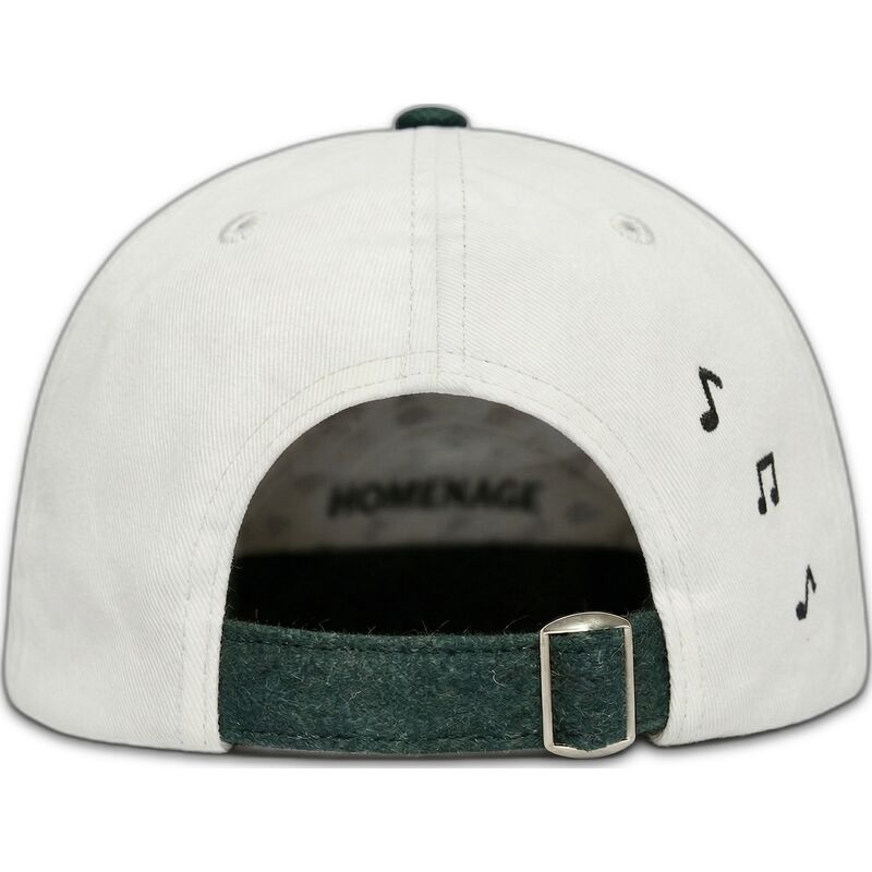 gebogene-verstellbare-kappe-khaki-und-grun-music-world-music-shapes-identity-the-90s-von-homenage