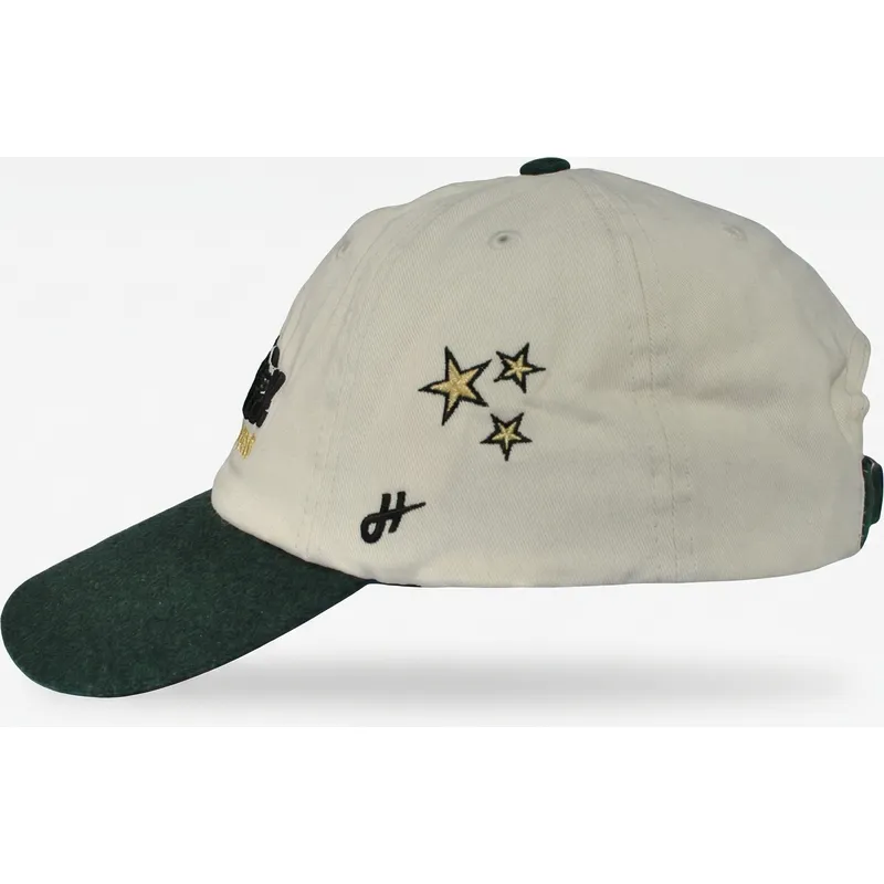 gorra-curva-khaki-y-verde-ajustable-music-world-music-shapes-identity-the-90s-de-homenage