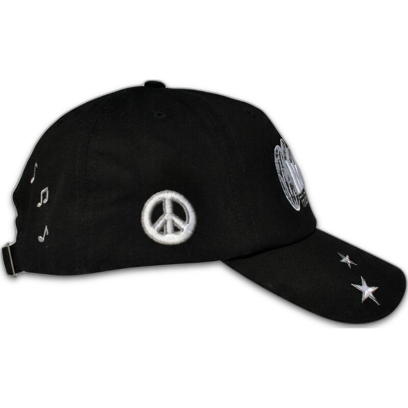 schwarze-verstellbare-curved-cap-music-world-music-shapes-identity-the-90s-von-homenage