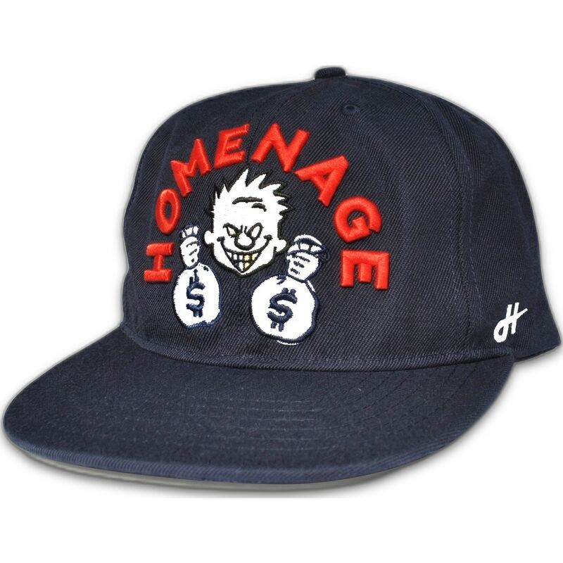 flache-marineblau-snapback-kappe-money-music-shapes-identity-the-snap-von-homenage