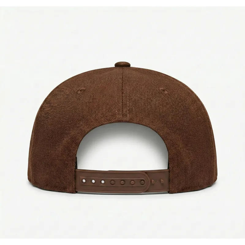 cappello-piatto-marrone-snapback-money-music-shapes-identity-the-snap-di-homenage