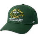 grune-gebogene-snapback-kappe-club-sport-the-ball-von-homenage