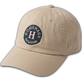 Gebogene beige verstellbare Kappe Resort Sport The 90s von Homenage