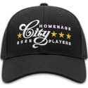 schwarze-verstellbare-curved-cap-players-sport-the-ball-von-homenage