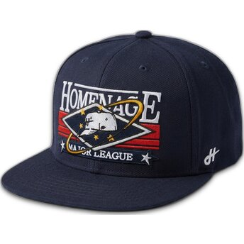 Flache marineblau Snapback-Kappe Game Sport The Snap von Homenage