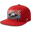 rote-flache-snapback-kappe-game-sport-the-snap-von-homenage