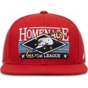 rote-flache-snapback-kappe-game-sport-the-snap-von-homenage